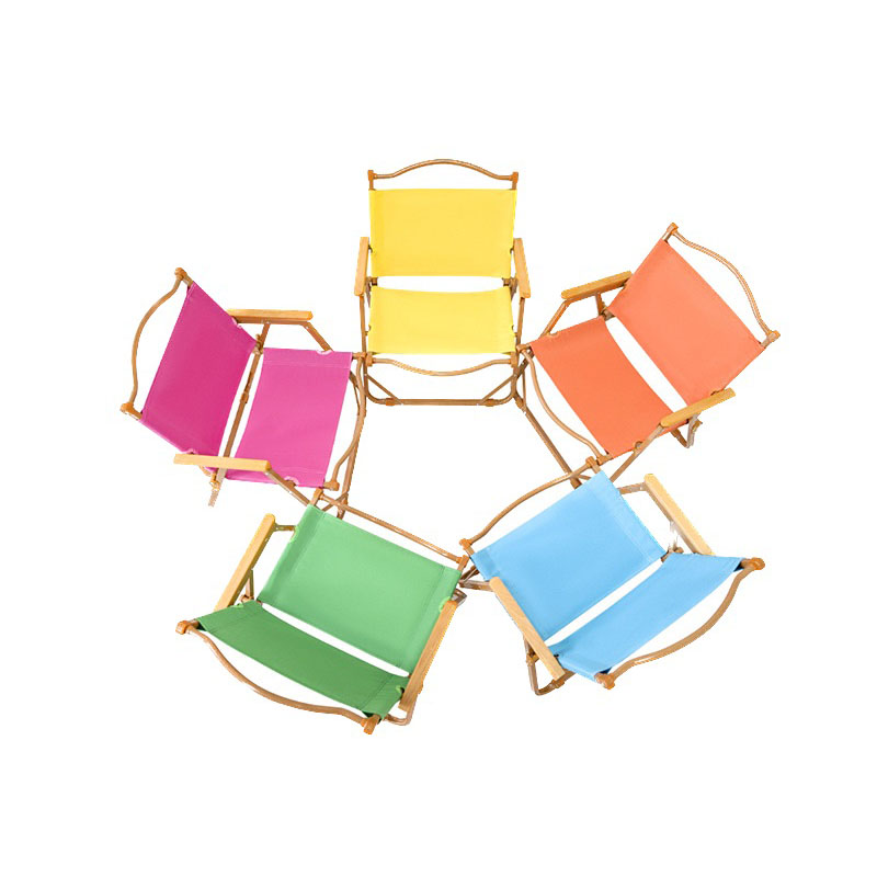 Chaise pliante de camping coloré