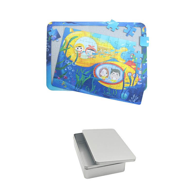 14 x 11 pulgadas 250 pcs puzzle con caja de lata