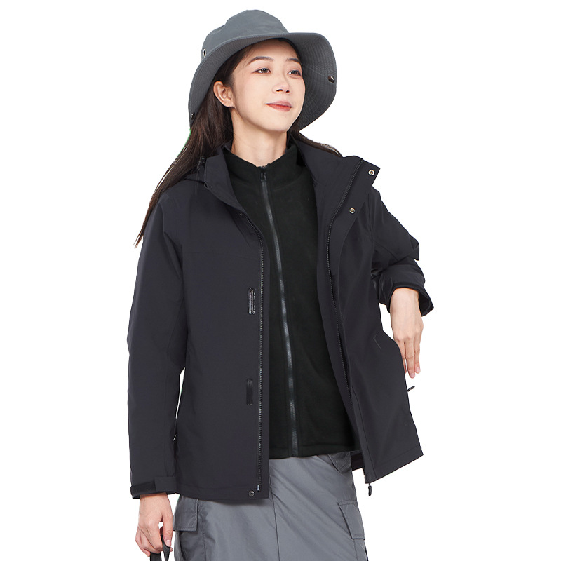Women Heated Jacket With Fleece Liner