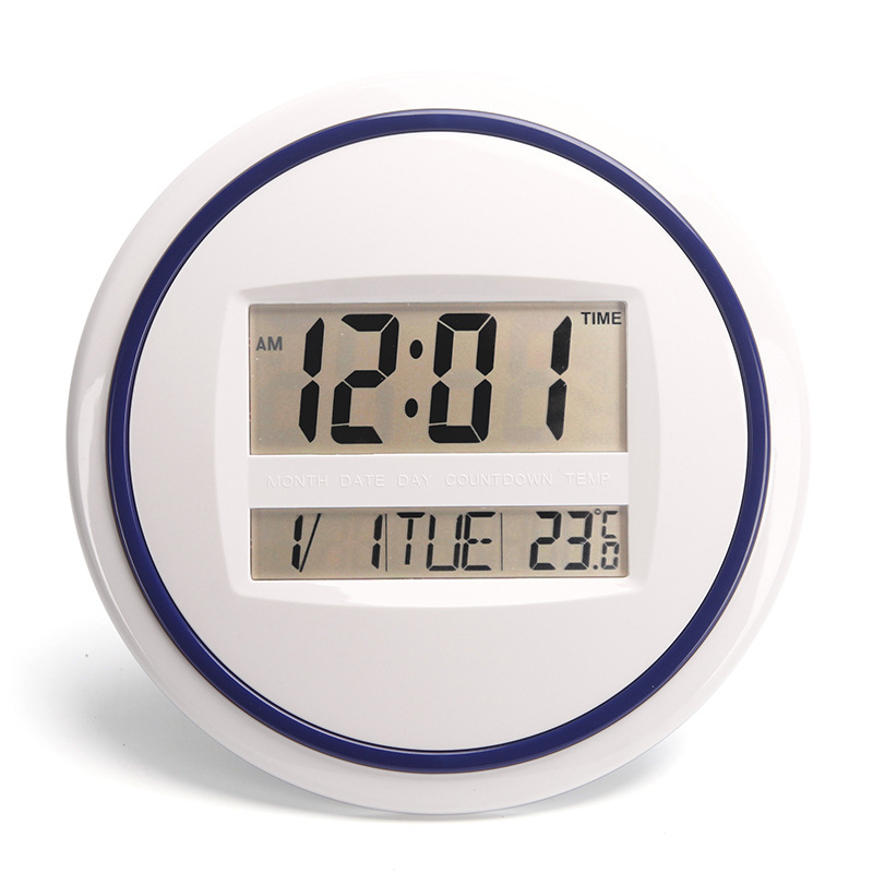 Réveil de thermomètre circulaire