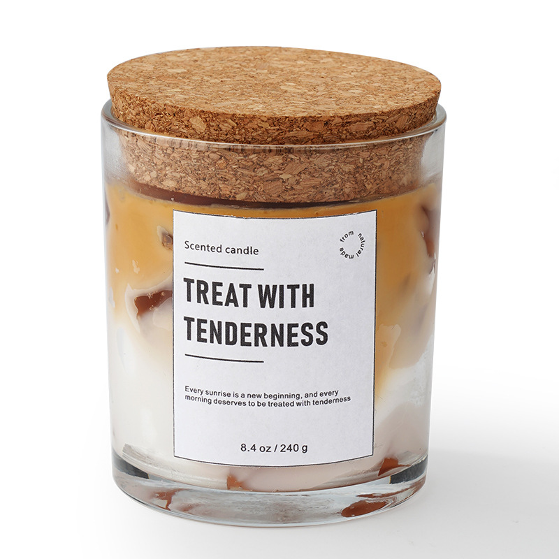 Latte helado vela perfumada