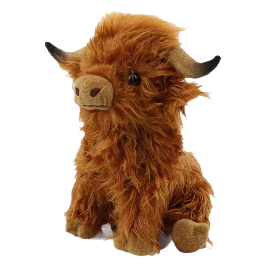 Scottish Highland Bull Doll Toy