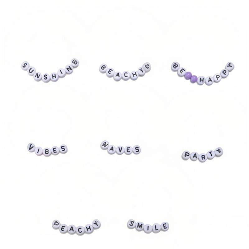 Diy letter bead