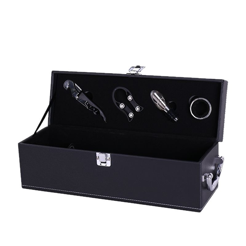 Red Wine Gift Box With Tools