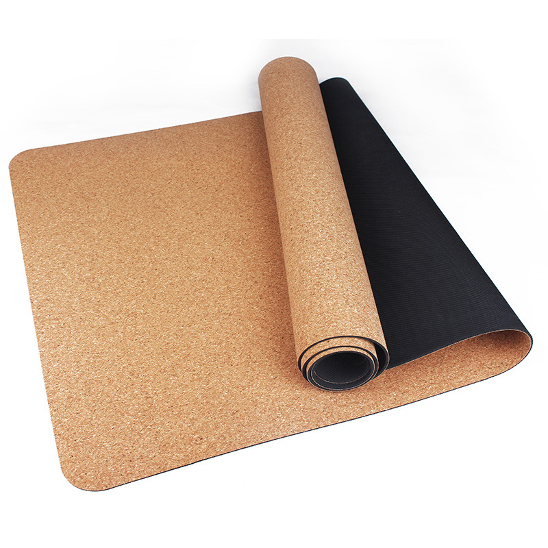 Cork Rubber Yoga Mat