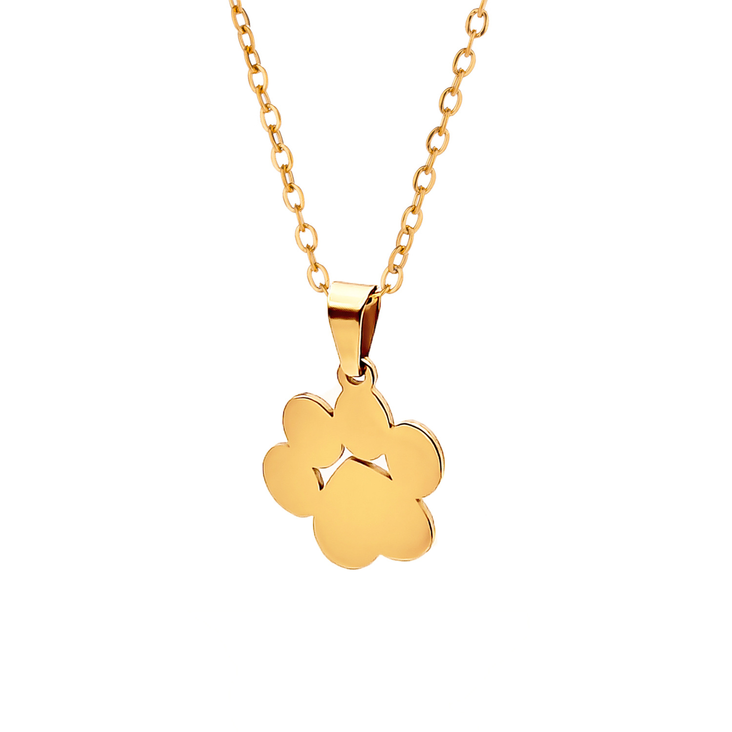 Collier pendentif griffe chien
