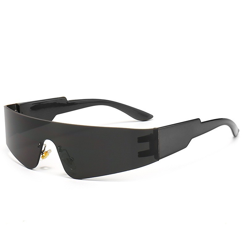 Lunettes de soleil punk sport sans cadre