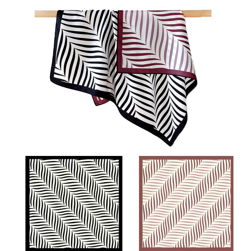 Écharpe carrée événement polyester