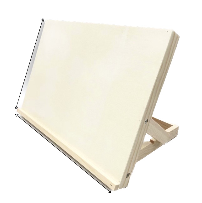 Tableau de peinture chevalet en bois
