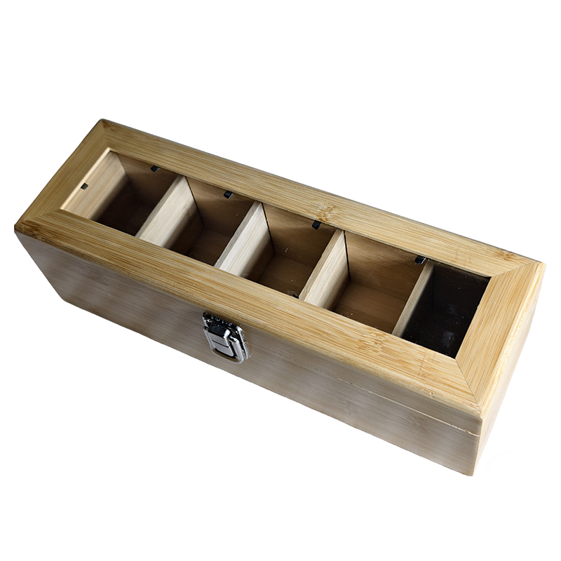 5 Grids Storage Box With Clear Window