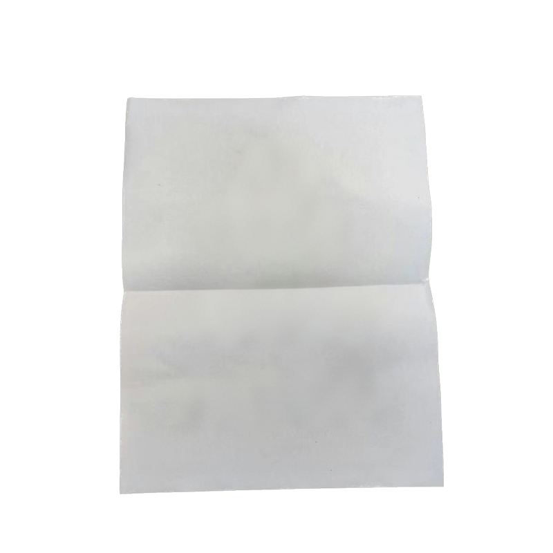 Alfombra de papel blanco para auto