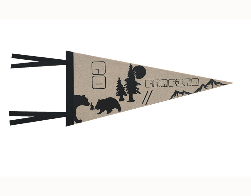 18 pouces feutre pennant