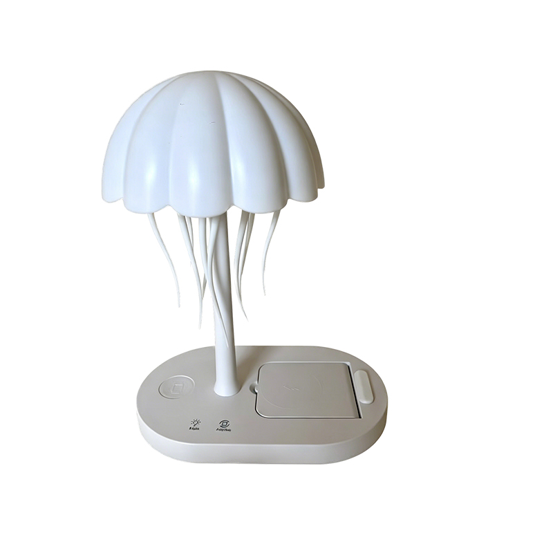 Méduse sans fil chargeur led lampe de bureau