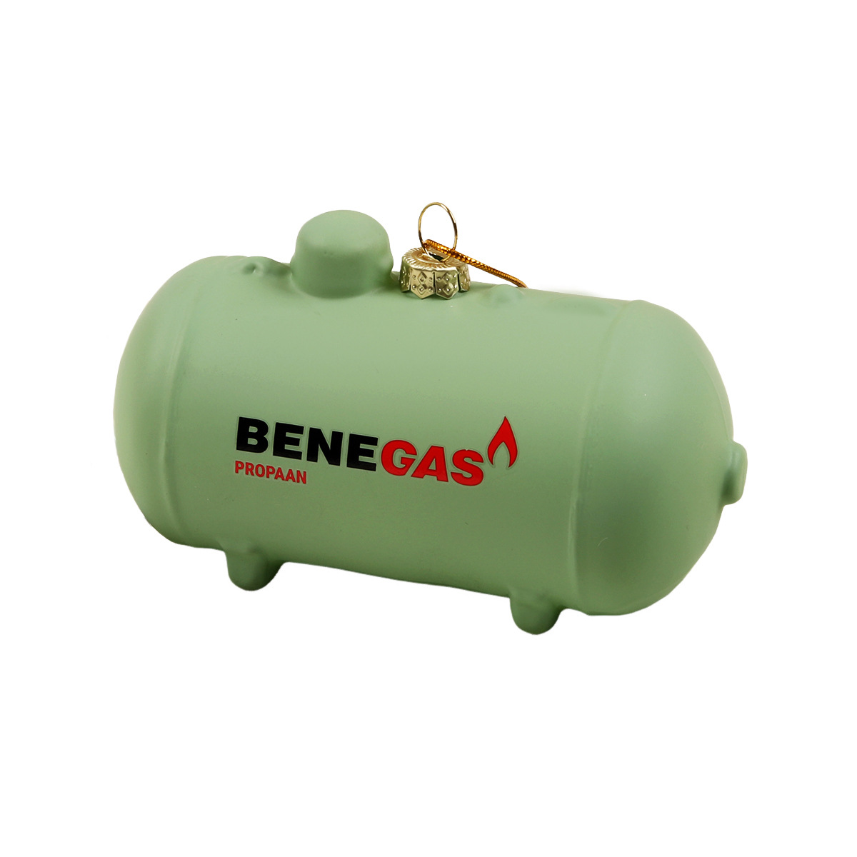 Ornement de noël du réservoir de propane