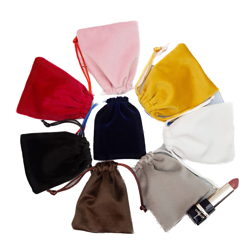 10x5 inch velet pouch
