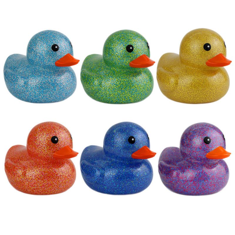 Large Glitter Rubber Duck