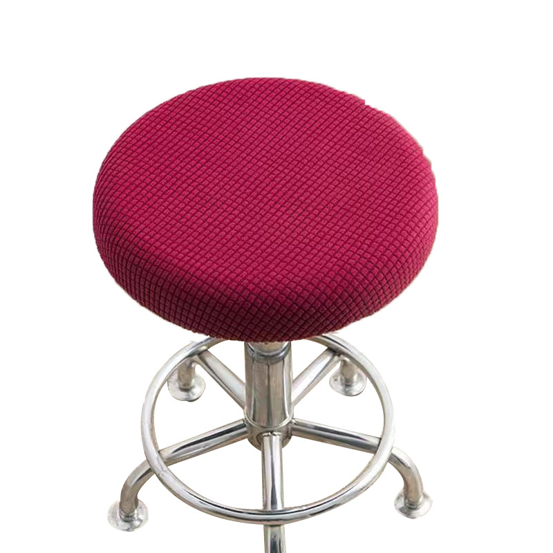 Housse de siège de tabouret rond