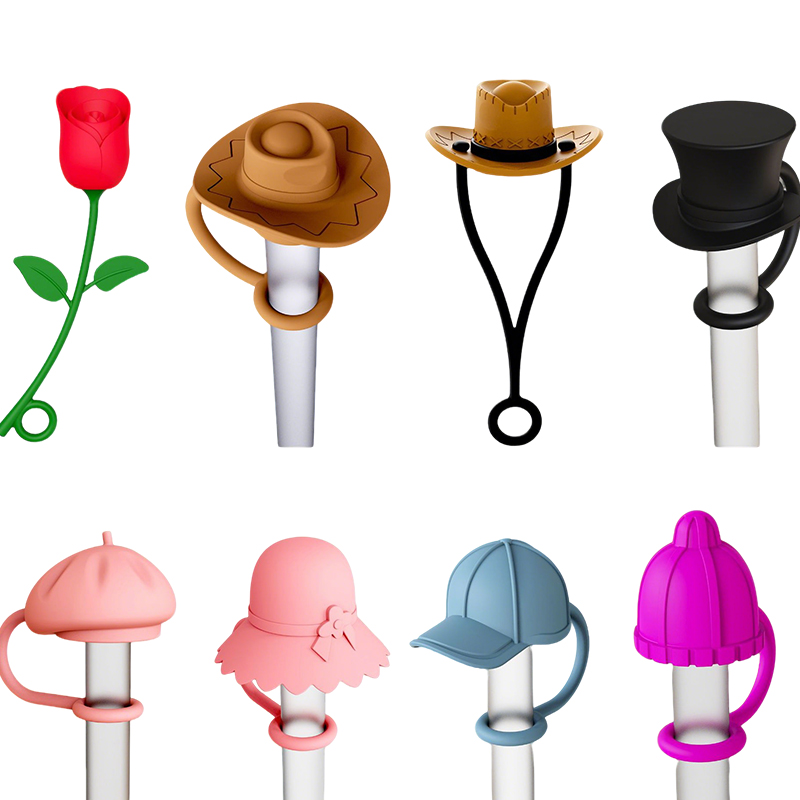Tige de paille de silicone