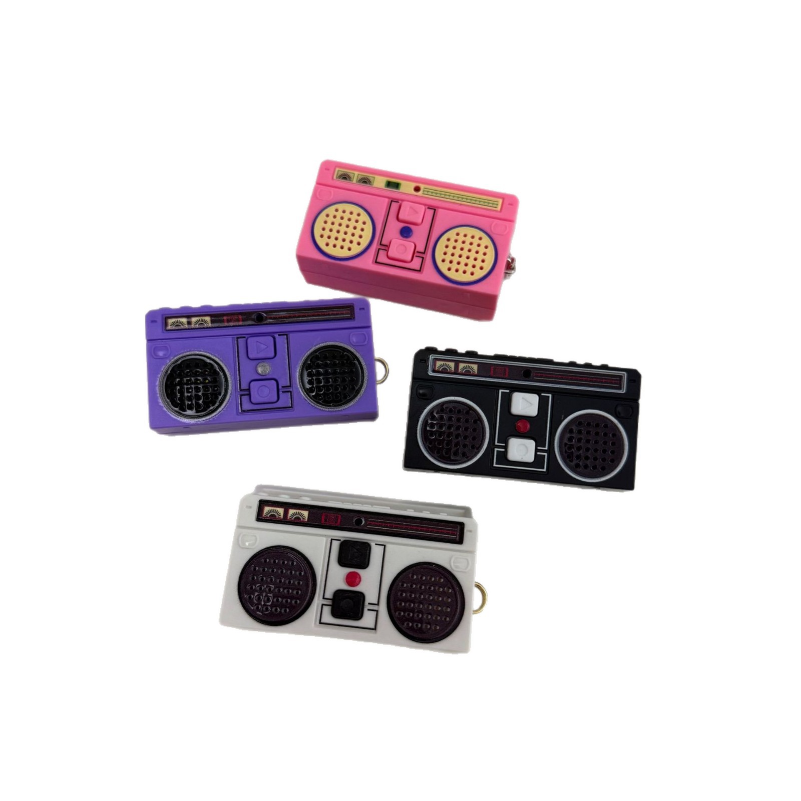 Porte-clés mini boombox