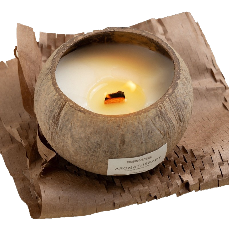 Coco coquille aromathérapie bougie parfumée