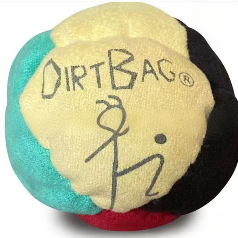 Clásica bolsa de pie llena de arena