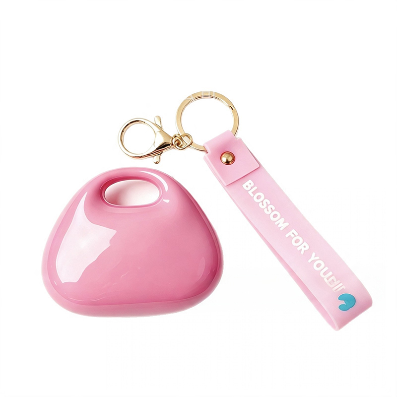 Brillant rose mini sac à main en forme de clé chaîne