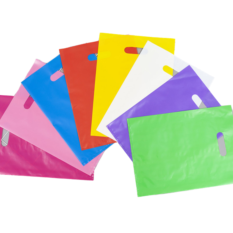 Die-cut Handle Plastic Shopping Bag