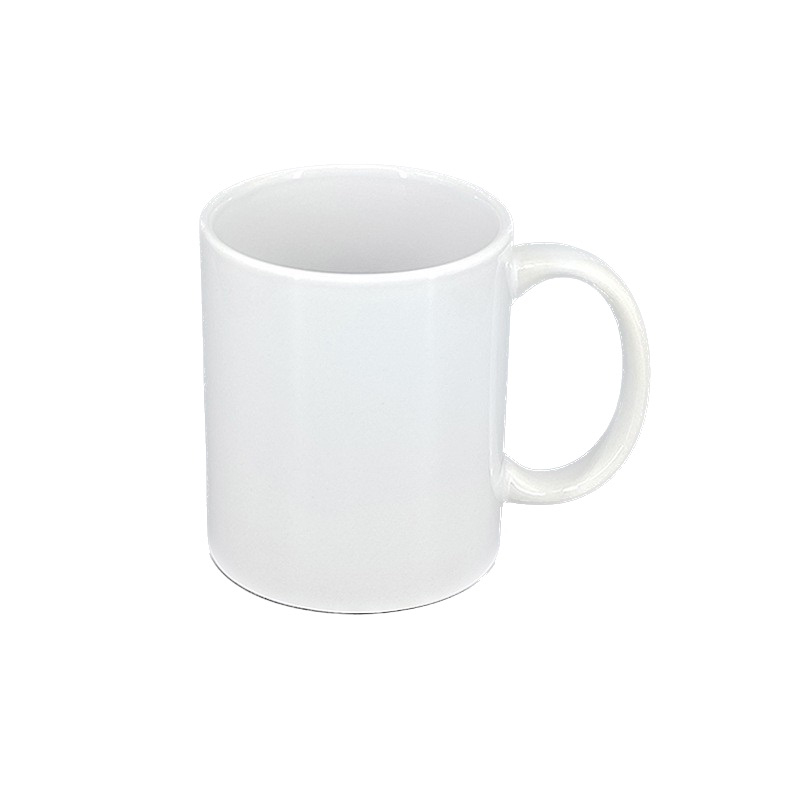 Taza de cerámica de color sólido de 350 ml