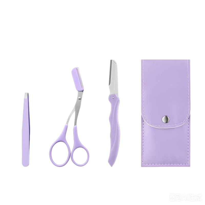 Conjunto de herramientas para la limpieza de cejas