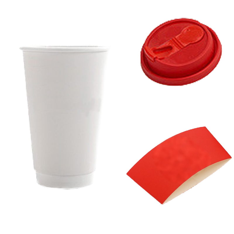 1 taza de papel de pared doble desechable