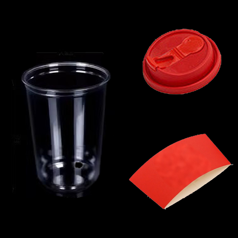500 ml de plástico desechable