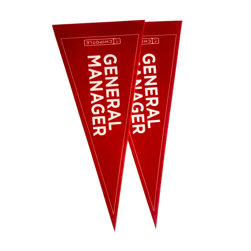 28x12 pouces feutre pennant