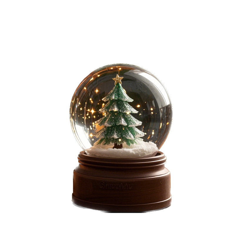 Boule à neige décorative vacances