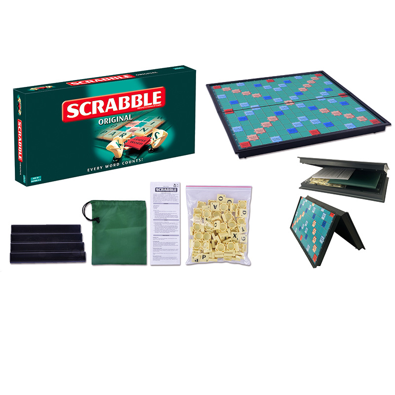 Jeu de plateau de tuile de lettre