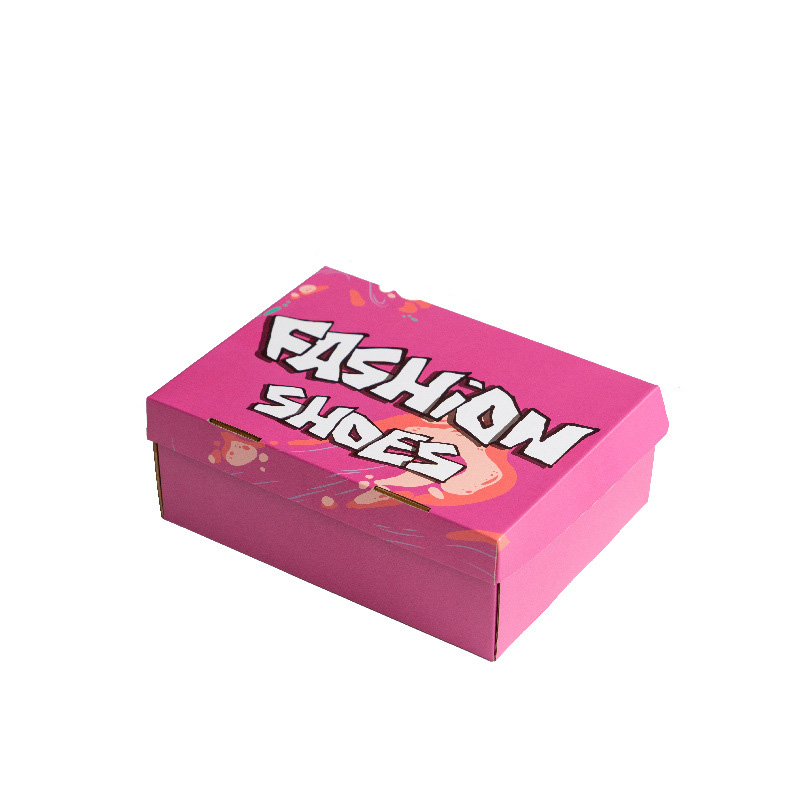 Caja de zapatos de papel