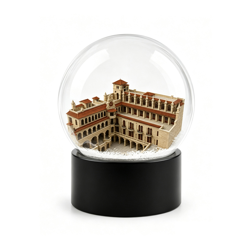 Construction boule de neige souvenir