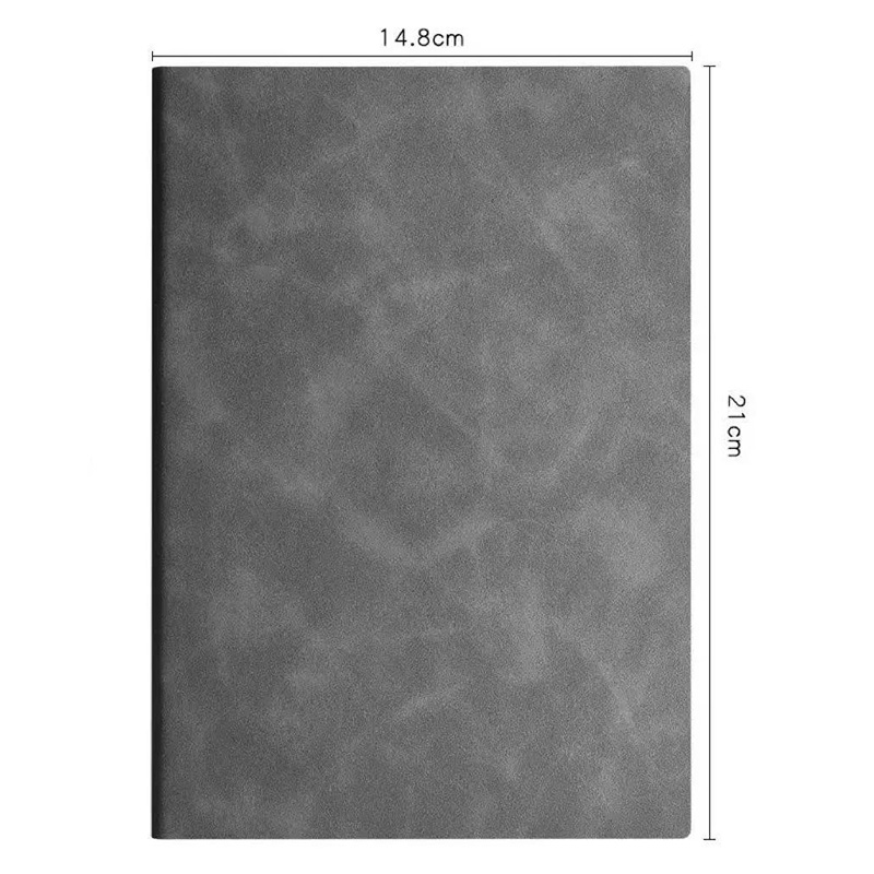 A5 livre de journal en cuir pu doux view 2