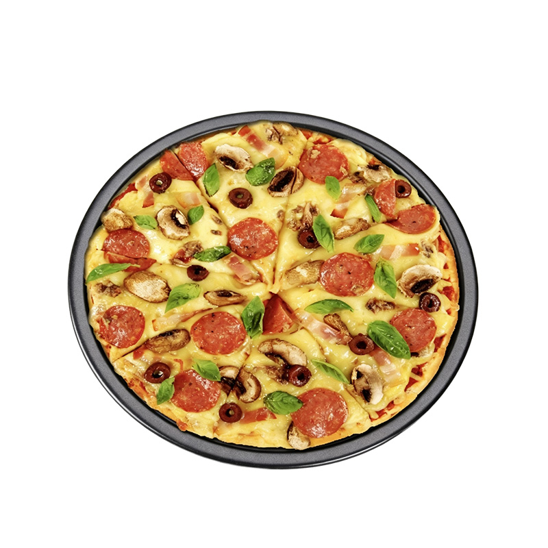Poêle à pizza ronde antiadhésive de 9 pouces view 2