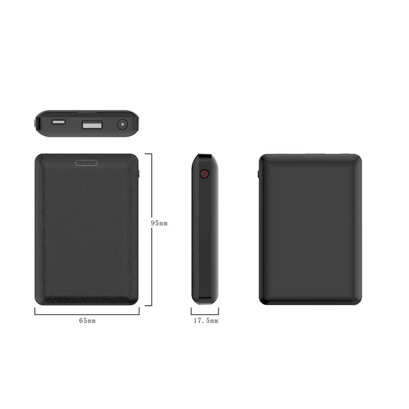 Mini bolsillo 10000mah banco de energía portátil
