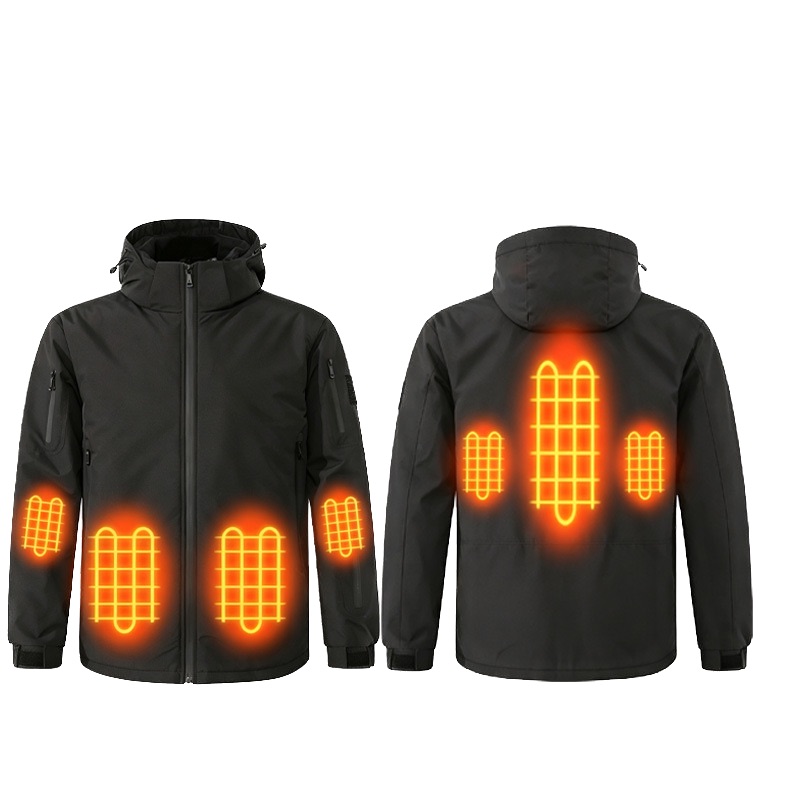Waterproof Heated Hooded Jacket view 2