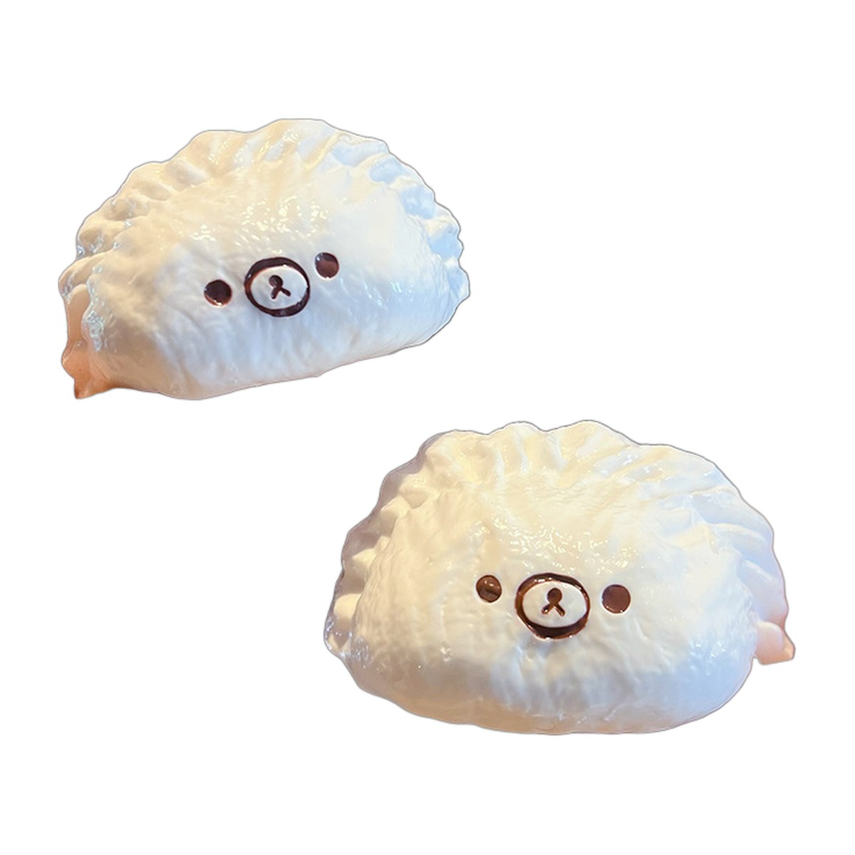 Bear Dumpling Slow Rebound Silicone Squeeze Toy