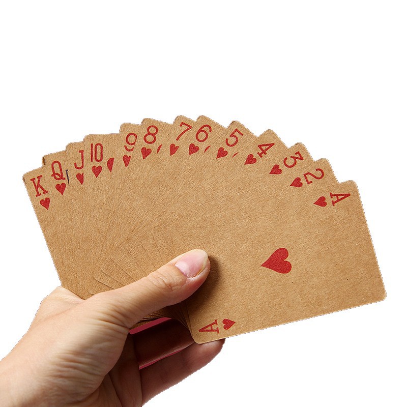 Kraft Paper Playing Cards Two-deck Set view 2
