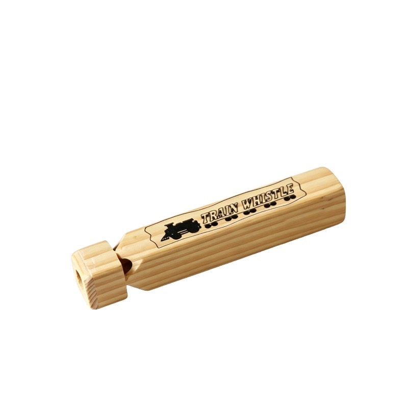 Flûte sifflet train en bois