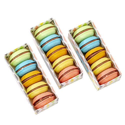 Gommes en macaron