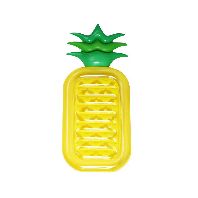 Piña forma flotante fila