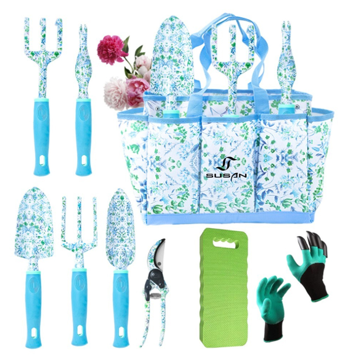 Kit d'outils de jardin 9 pièces