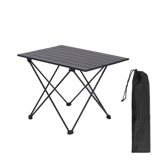 Table de camping en aluminium portable