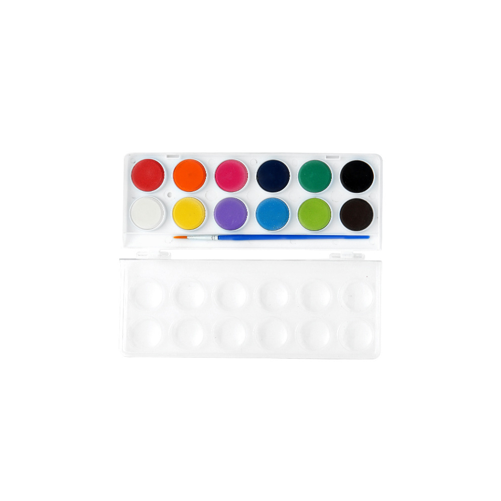 12 jeux de peinture aquarelle