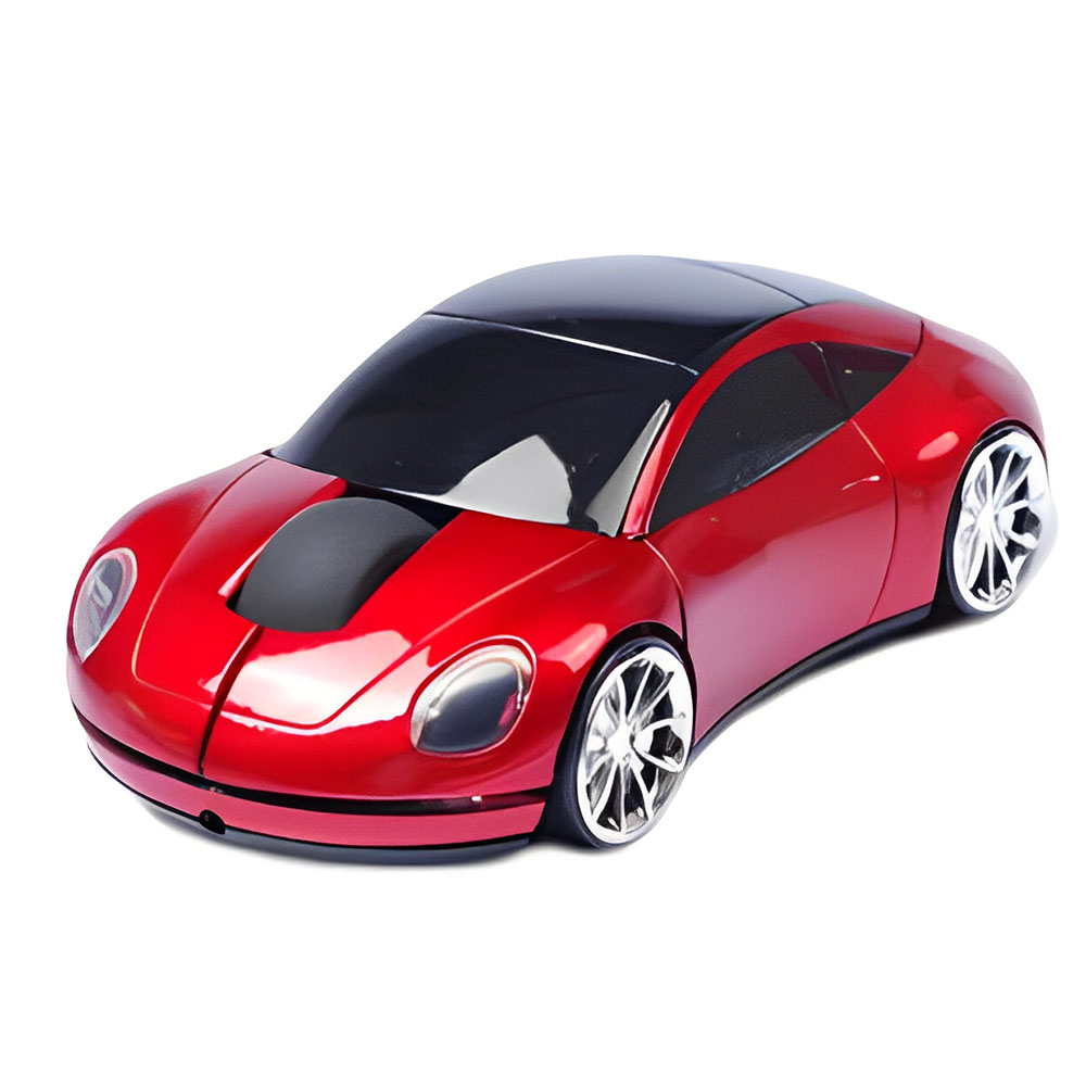 Voiture de sport sans fil souris