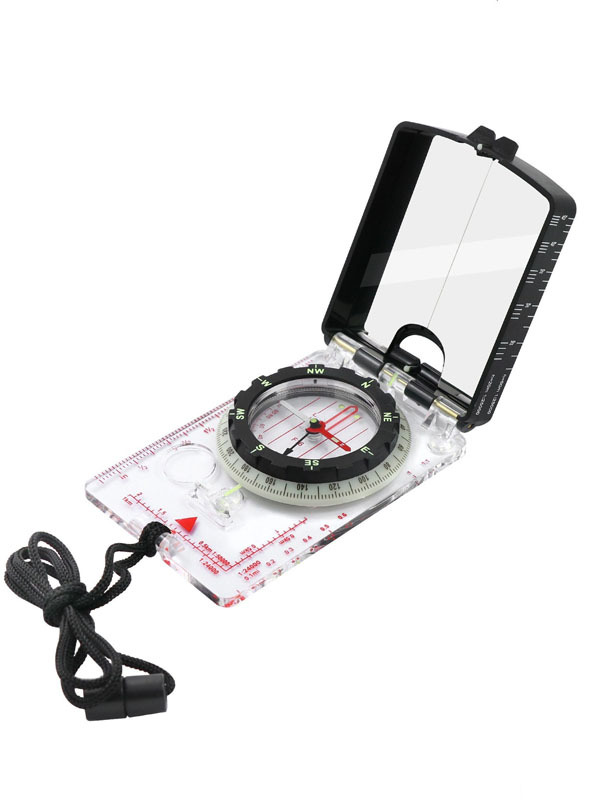 Boussole avec miroir